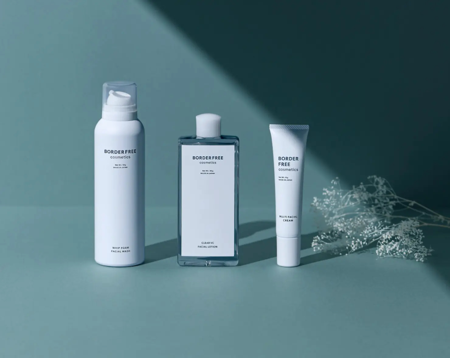 「BORDER FREE cosmetics」 / アートディレクション