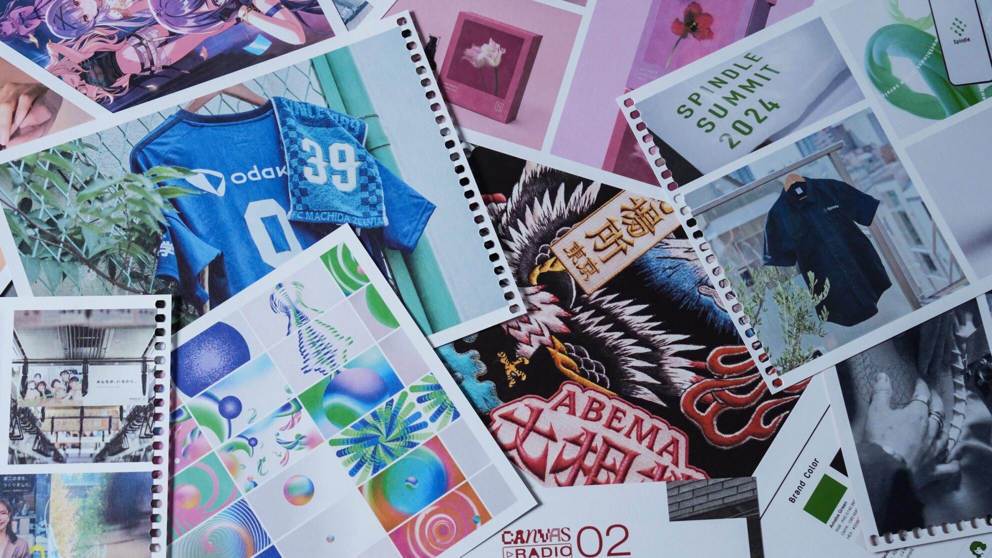 クリエイター採用冊子「CANVAS 2025」 / ロゴ・冊子カバーのデザイン