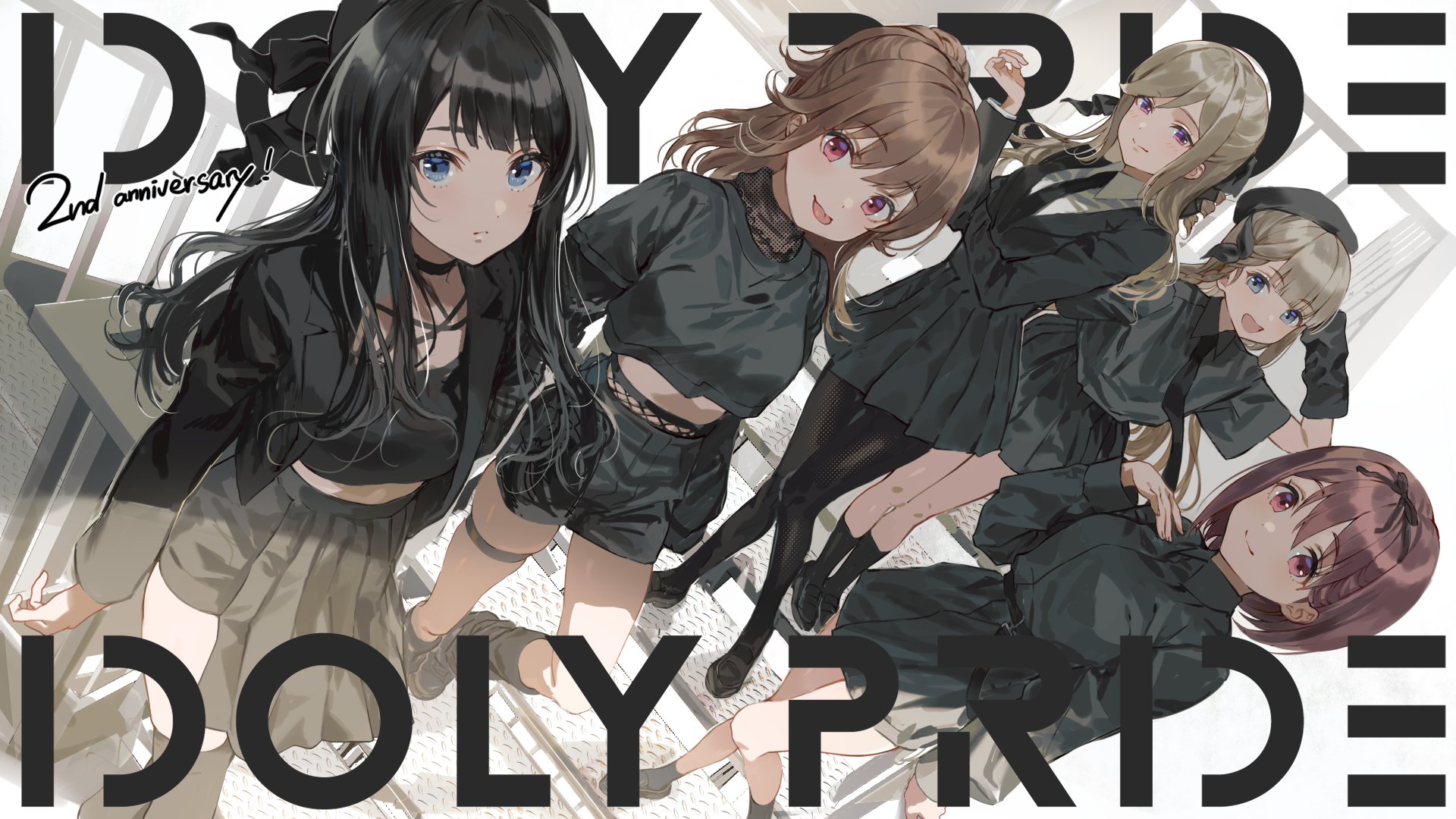 『IDOLY PRIDE』/ 2周年お祝いイラスト