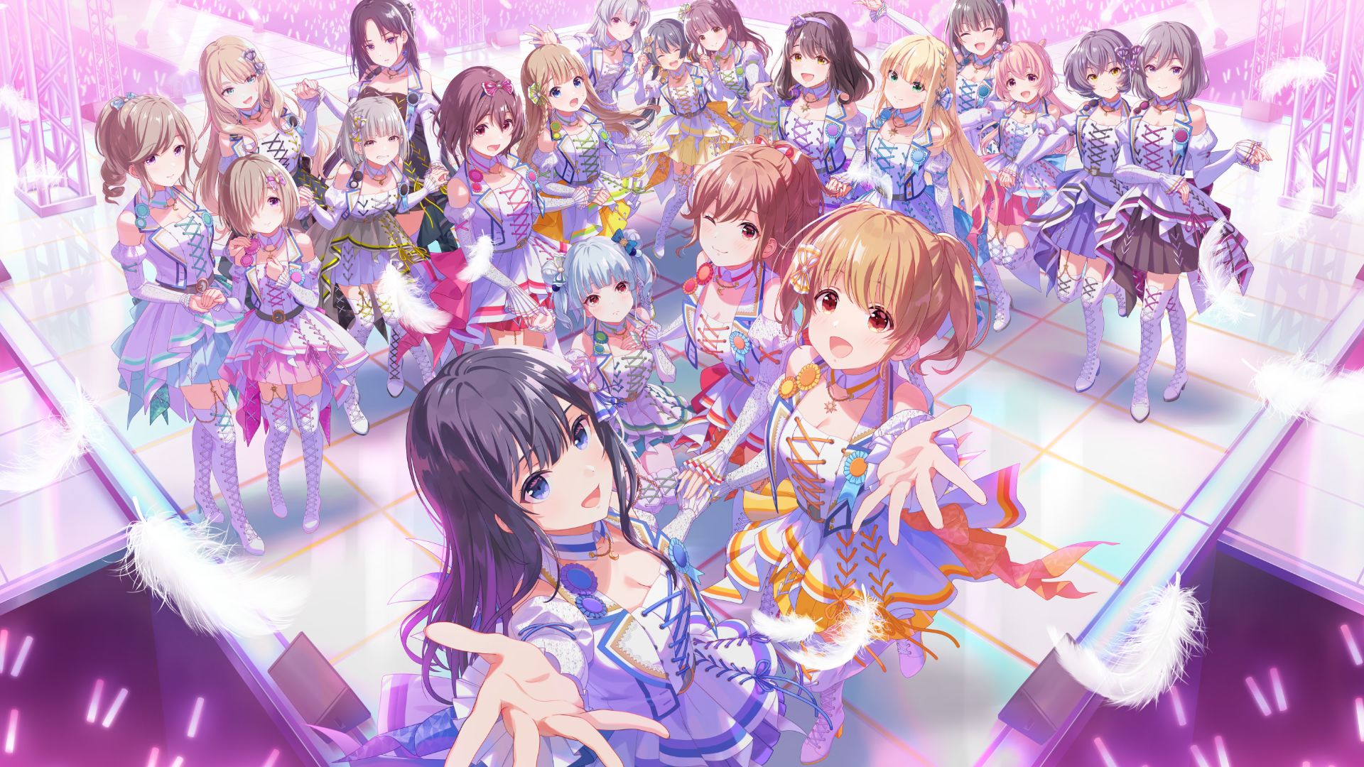 『IDOLY PRIDE』/ 2周年全体イラスト